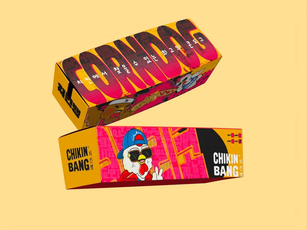 Chikin Bang — packaging