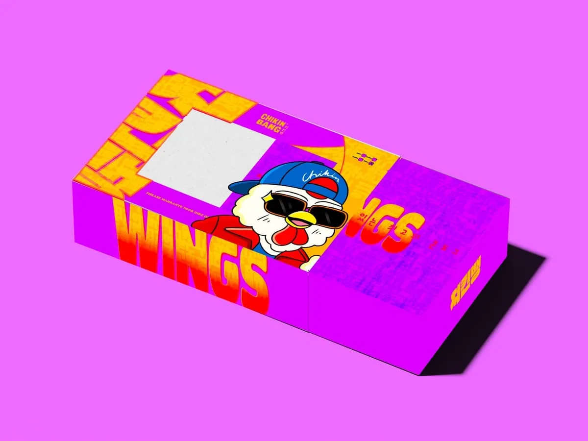 Chikin Bang — packaging